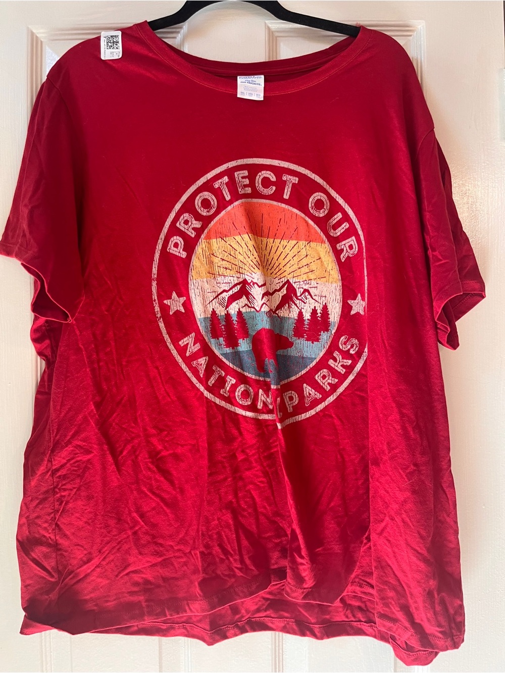 NWT Protect Our Nation Parks  T‑Shirt - Red